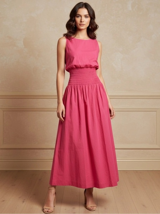 Young Fabulous & Broke Dresses & Skirts - NWT Young Fabulous & Broke Sleeveless Coral-Red Maxi Dress Size L